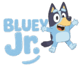 Bluey Jr Logo
