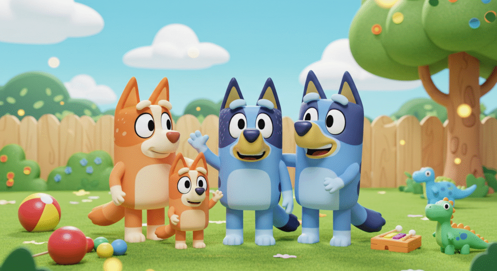 Bluey Family Banner