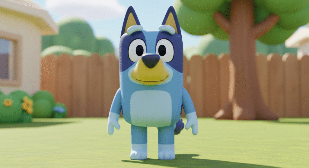 Bluey Character description